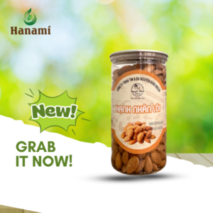 Hạt hạnh nhân Hanami hạt dinh dưỡng